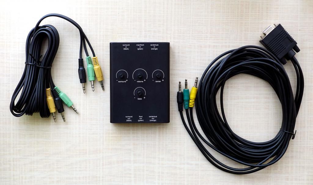 Logitech Z5500 Speakers Replacement Control Pod Post636 Subwoofer